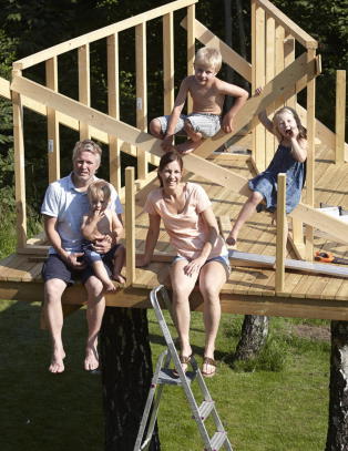 Før ønsket nordmenn seg to barn - nå er alle gode ting tre
