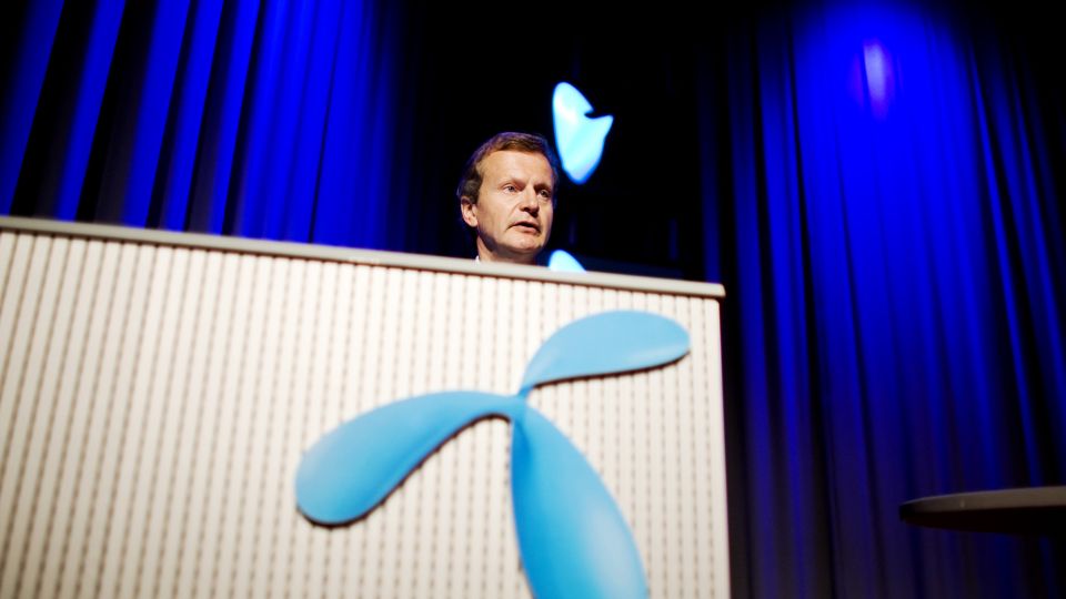 USIKKER FRAMTID Konsernsjef Jon Fredrik Baksaas i Telenor h�per russiske myndigheter vil gripe inn for � sikre selskapets verdier i landet.
Foto: Kyrre Lien / SCANPIX