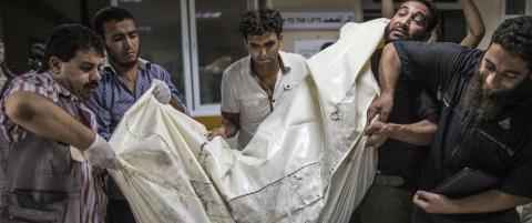 Mannen som teller likene i Gaza