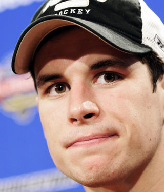 Ut p� tur: Sidney Crosby og de andre spillerne var
med p� den andre NHL-�pningen i Europa. Den
f�rste var i London i fjor.