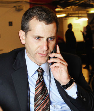 Ser positivt p� framtida: Kenneth Yaffe i NHL.