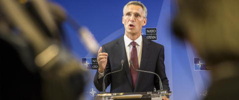 Tydelig, snill og streng
vil Jens lede NATO