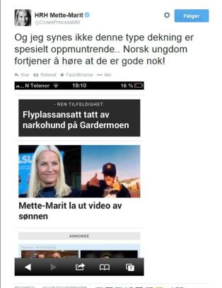 - Viktig at hun sier sin mening