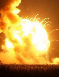 Skulle til romstasjonen: Eksploderte like etter «lift off»