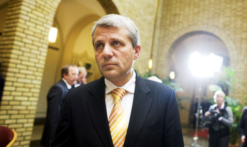 -AVTALEBRUDD: Krf-leder Dagfinn H�ybr�ten sier han er skuffet over regjeringen. FOTO: SCANPIX