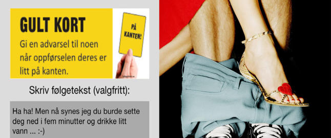 Nå kan du gi gult kort til kolleger som drikker for mye på julebordet