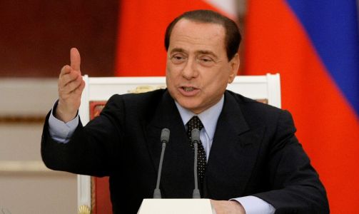 OVERBEVISTE SALEN: Latter og applaus fulgte etter Berlusconis argumenter for en fornyelse av samarbeidet mellom USA og Russland. Foto: Alexander Zemlianichenko/AP