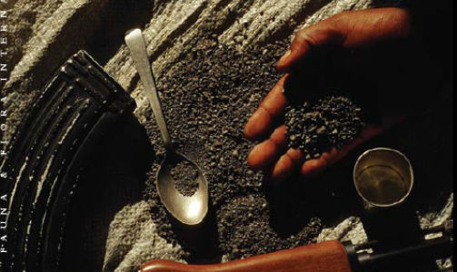 80 PROSENT AV ALL COLTAN FINNES I AFRIKA: Og Kongo har det meste av det. Kontrollen over coltanproduksjon og salg er en sentral �rsak til du uendelige konfliktene i landet. Foto: Wikimedia commons