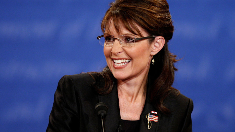 UTELUKKER IKKE PRESIDENTAMBISJONER:  Men Sarah Palin stoler p� at Gud vil vise henne veien.