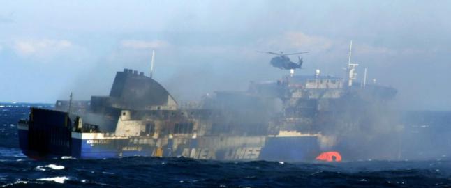 - 38 savnet etter ferjebrann