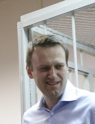 Navalnyj f�r betinget fengselsdom