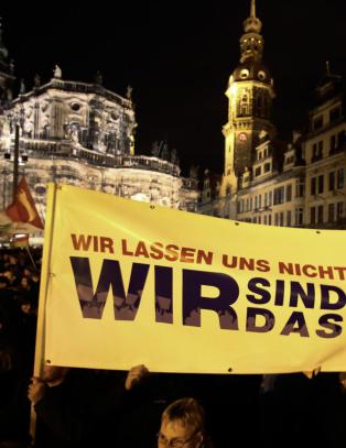 H�yrepopulister marsjerer i Tyskland igjen