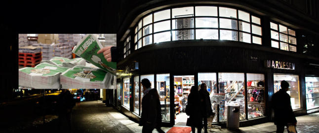 Norges eneste Charlie Hebdo-utsalgssted har mottatt telefontrusler