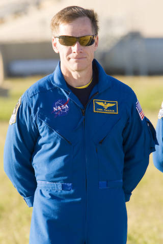 HAR KONTROLL: Kommand�r Christopher Ferguson i NASA. Arkivfoto: Matt Stroshane/Getty Images/AFP/Scanpix