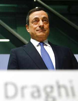 Draghi: 60 mrd euro per måned