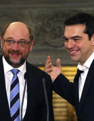 «Åpen og konstruktiv», altså
krangel mellom EU og Hellas
