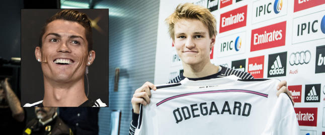 - Ronaldo ønsker å utvikle Martin til å bli en superstjerne