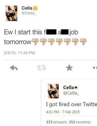 Fikk sparken før hun begynte i ny jobb. Det startet stor offentlig Twitter-feide