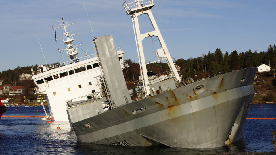 HAVARISTEN: Foto: Cornelius Poppe / SCANPIX