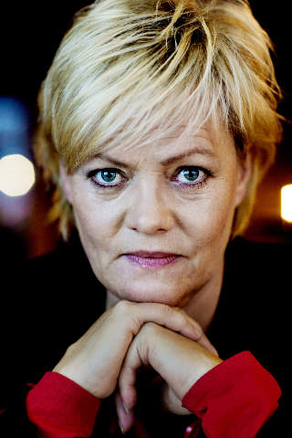 FRONTER SPLITTET PARTI: SV-leder Kristin Halvorsen har mange i egne rekker som er imot JSF som norsk jagerfly. Foto: SIV JOHANNE SEGLEM