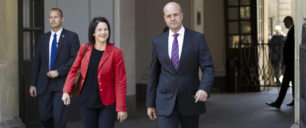Hun slapp nyheten om at Reinfeldt skulle separeres - nå har de innledet et forhold