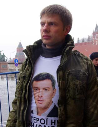 Ukrainsk politiker pågrepet før Moskva-marsj