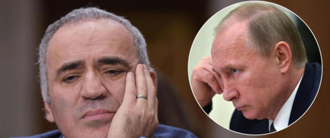 Sjakklegenden sammenlikner Putin med en «kreftsvulst som må fjernes»