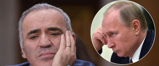 Sjakklegenden sammenlikner Putin med en «kreftsvulst som må fjernes»