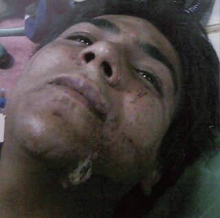 I FANGENSKAP: Ajmal Quasab, som mistenkes for � ha tatt del i terrorangrepene i Mumbai. Foto: Mumbai State Police/AP/Scanpix