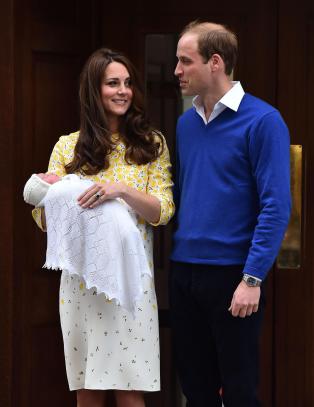 Her viser de fram sin nye prinsesse
