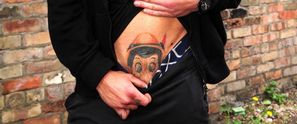 You very Pinocchio tattoo on penis Consider, that Pinocchio tattoo on penis