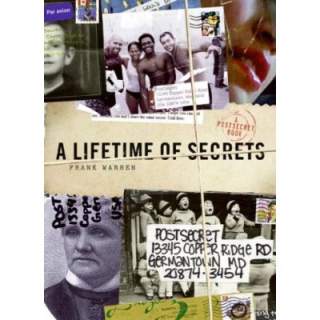HEMMELIGHETER I POSTKORTFORMAT: Kunstprosjektet PostSecret startet som en blogg, der folk kunne sende inn sine hemmeligheter p� postkort. Bloggen ble uhyre popul�r. Frank Warren, mannen bak bloggen, har sluppet flere b�ker med de beste hemmelighetene. Dette er en av dem. Foto: AMAZON.COM