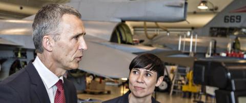 Stoltenberg: - Vi vet at trusler kan ta forskjellige former