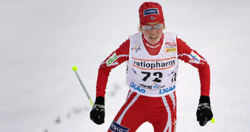 VANT: Kristin St�rmer Steira parkerte verdenseliten p� kvinnenes 15 kilometer. Her fra G�llivare i november. Foto: Anders Wiklund / SCANPIX