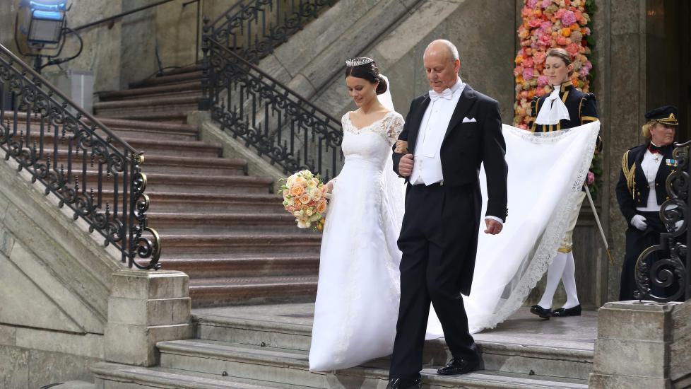 Sofia Hellqvist er på plass i Slottskyrkan.