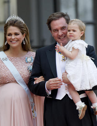 Chris O'Neill begynte å gråte da prinsesse Madeleine fødte en sønn