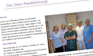 P� FROGNER: Klinikken ligger p� Frogner i Oslo.
Foto: Skjermdump
