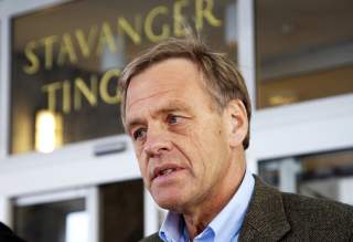 TAUS: Biskop Ernst Baasland vil ikke si noe til media i dag. FOTO: Alf Ove Hansen / SCANPIX