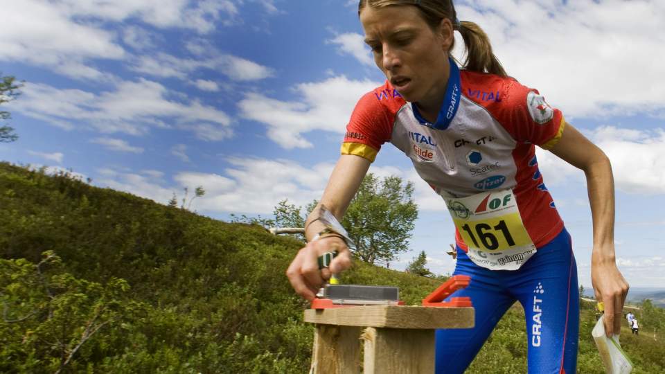 VANT V-CUP I FJOR: Her sikret Anne Margrethe Hausken seg sesongens WC-tittel i S�len i 2008. Foto: Mikael Fritzon