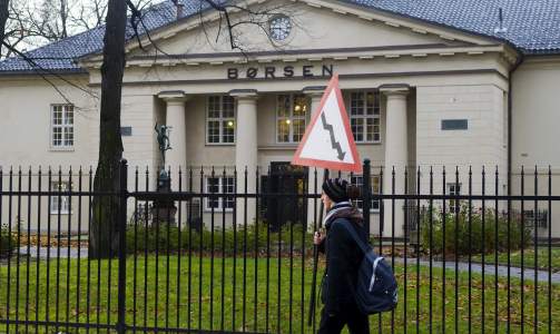 SLITER:  Nedturen p� Oslo B�rs ser ikke ut til � v�re over.
Foto: Heiko Junge / SCANPIX