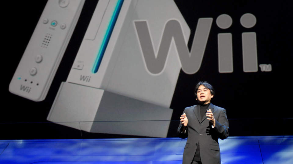 HVA FORTELLER HAN I �R? Nintendo-president Saturo Iwatas tale p� onsdag er et av h�ydepunktene p� �rets spillutviklerkonferanse GDC i San Francisco. Foto: AFP PHOTO/Nintendo/Bob Riha, Jr.