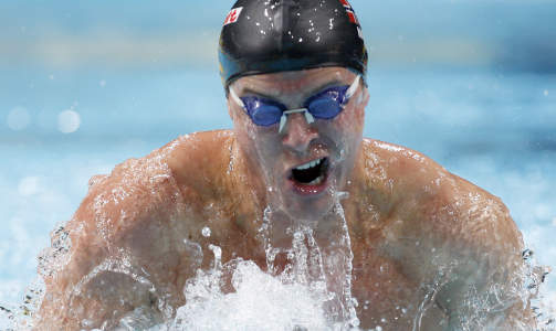 EUROPAMESTER: Aleksander Hetland satt ny norsk og nordisk rekord med 26,19. Foto: Scanpix/AP