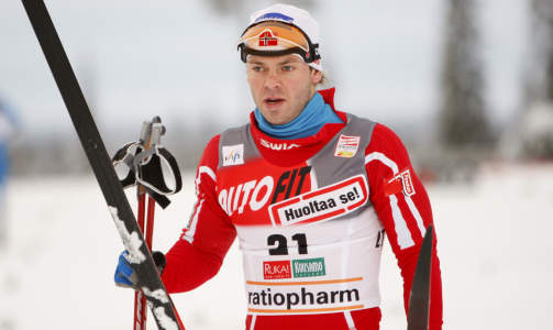 NORSK DOBBELTSEIER: Johan Kj�lstad ble nummer to i dag.
Foto: H�kon Mosvold Larsen / SCANPIX
