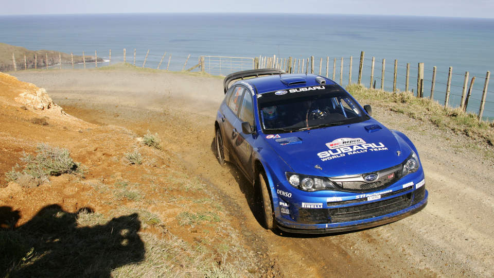 SLUTT: Ny bil i 2008 til tross - Subaru legger ned rallysatsingen, noe som gj�r at Petter Solberg m� se seg om etter nye l�sninger om han fortsatt skal delta i rally-VM.Foto: REUTERS/Nigel Marple/Scanpix