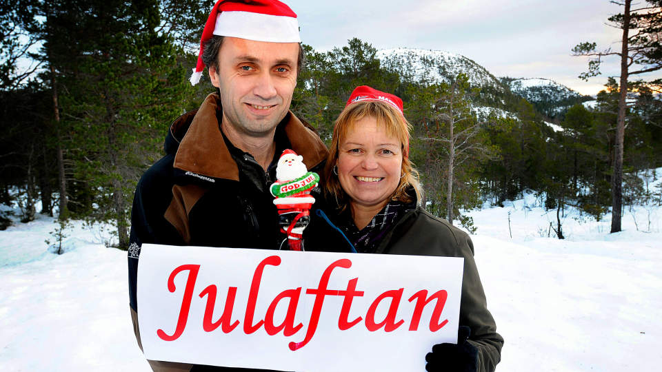 RETTMESSIGE: Marit og Jarle Bogen eier stedet som heter Julaftan. Alle foto: Ned Alley