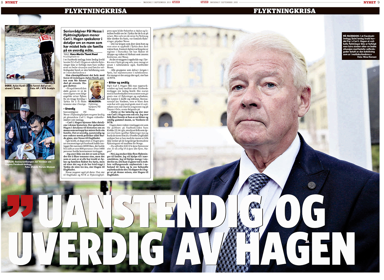 Faksimile Dagbladet