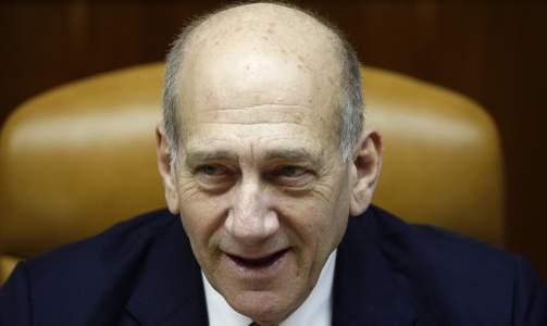 KLAR FOR KRIG: Israels statsminister Ehud Olmert. Foto: BAZ RATNER/AP/SCANPIX