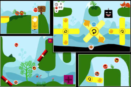 �Rolando�Utvikler: NgmocoPris: 59 kronerAlder: 4 Alle som har en PlayStation Portable b�r ha testet ut �LocoRoco�-spillene. N� kan imidlertid iPhone- og iPod Touch-eiere oppleve et spillkonsept som l�ner det aller meste fra �LocoRoco�-spillene. Ogs� her styrer du sm� kuler som kan rulle fra side til side n�r du vipper p� telefonen. De sl�r seg imidlertid ikke sammen som i �LocoRoco�, her m� du nemlig bestemme hvilke av kulene som skal styres ved � trykke p� dem, eller ved � markere flere av gangen. Kulene hopper ved at du drar fingeren kjapt oppover hvorsomhelst p� skjermen, og en rekke gjenstander underveis kan manipuleres med enkle fingerbevegelser. Supers�tt og gjennomarbeidet med original musikk, en �lreit vanskelighetsgrad og stor variasjon, er �Rolando� et av de beste spillene p� AppStore i �yeblikket.