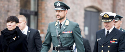 Kronprins Haakon overtar for Kong Harald