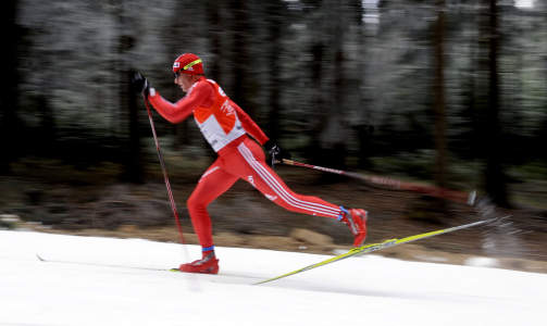 UTILN�RMELIG: Dario Cologna har ikke vist noen svakheter i l�pet av Tour de Ski og gikk inn til en fortjent seier.  Foto: AFP/MICHAL CIZEK